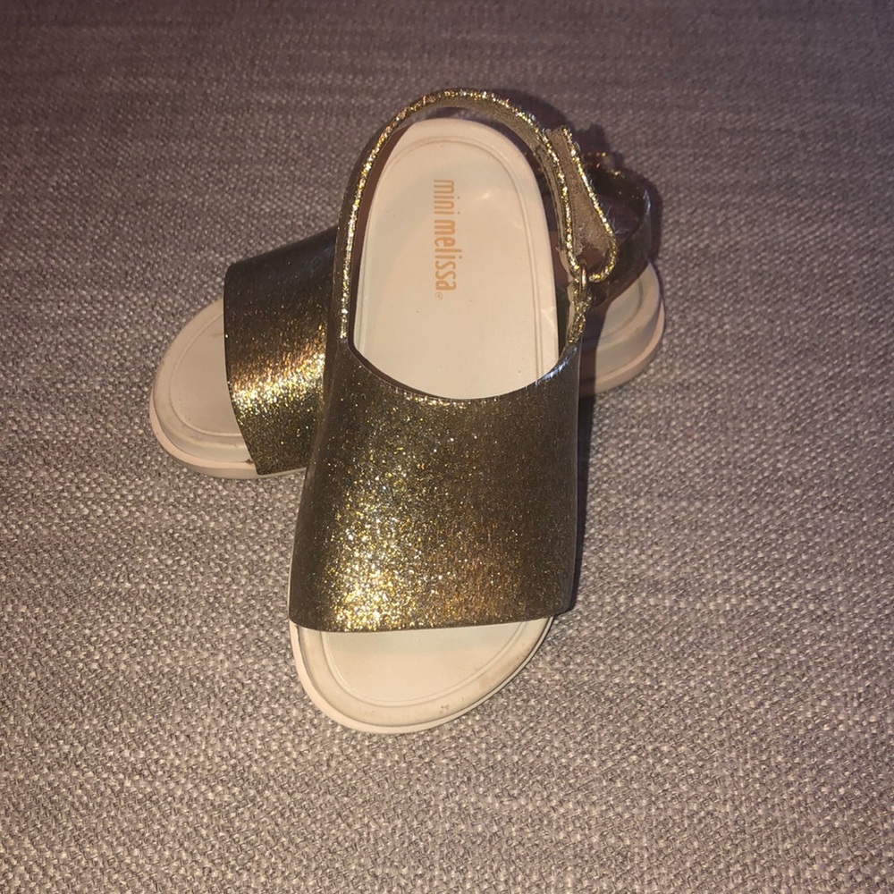 Mini Melissa gold sliders